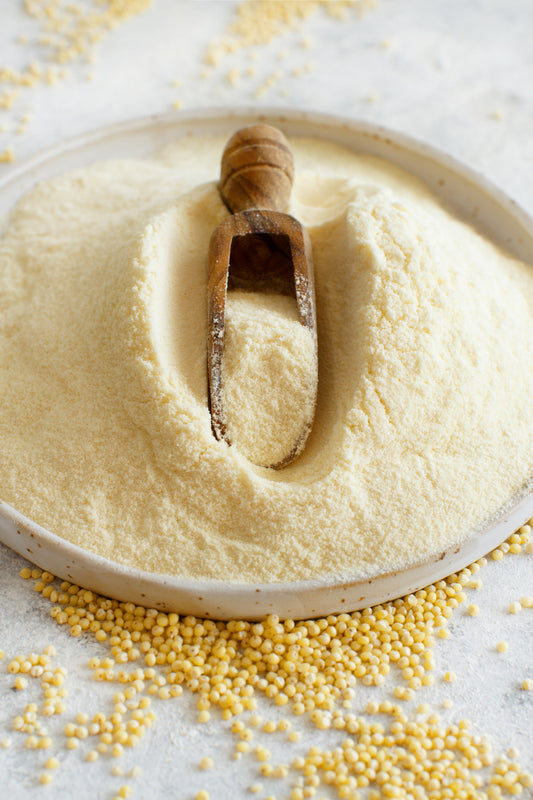 Organic Millet Flour - gluten-free - available NOW!