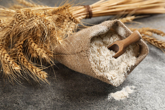 Organic NZ whole-grain Wheat Flour  ---  NO added folic acid!